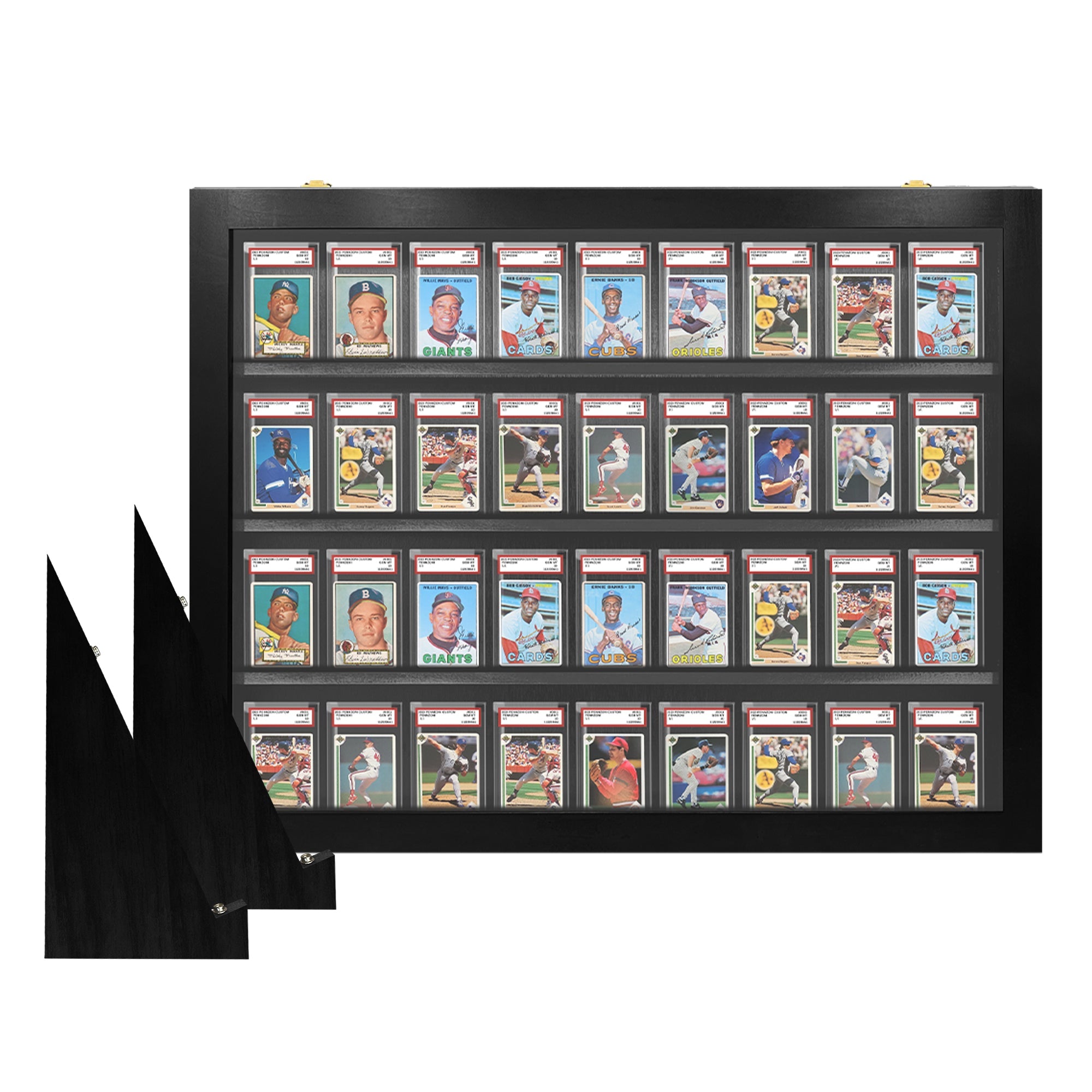 Tabletop Graded Card Display For Trade Shows