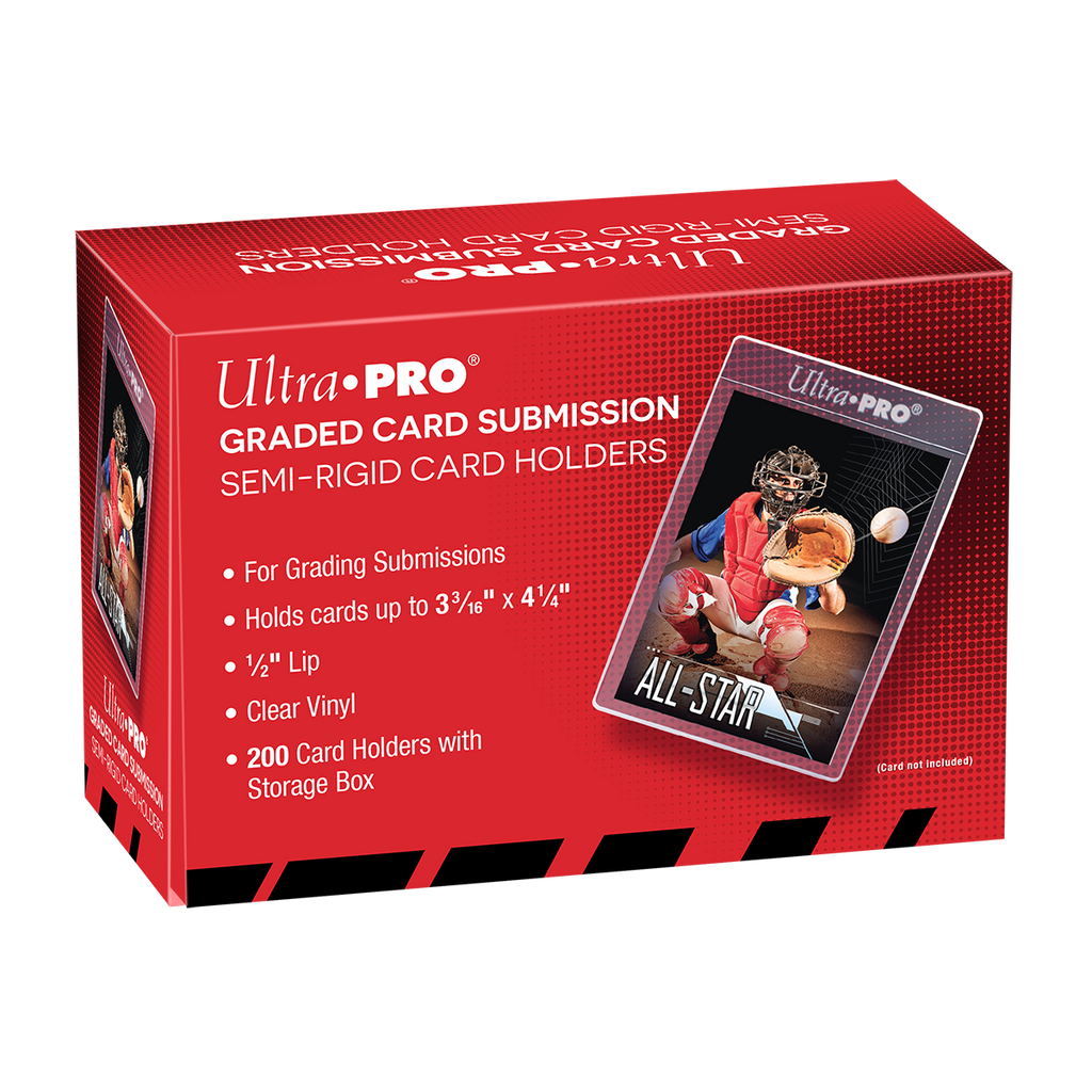 1/2" Lip Semi-Rigid Tall Card Holders (200ct)