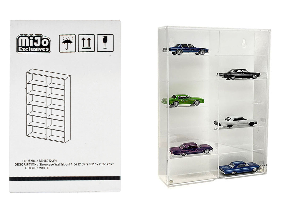 Showcase 12 Car Display Case