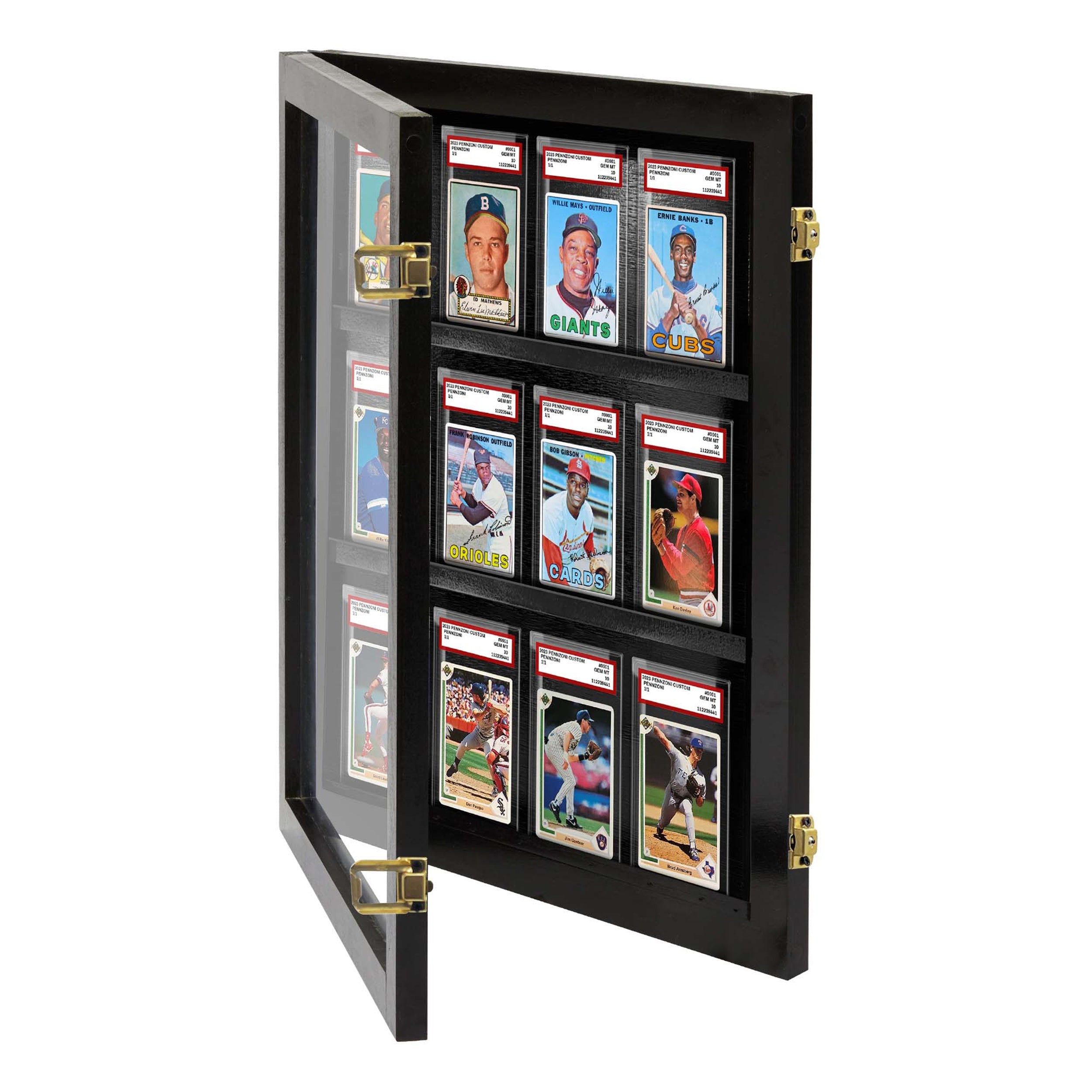 12-Slot Graded Card Display Case