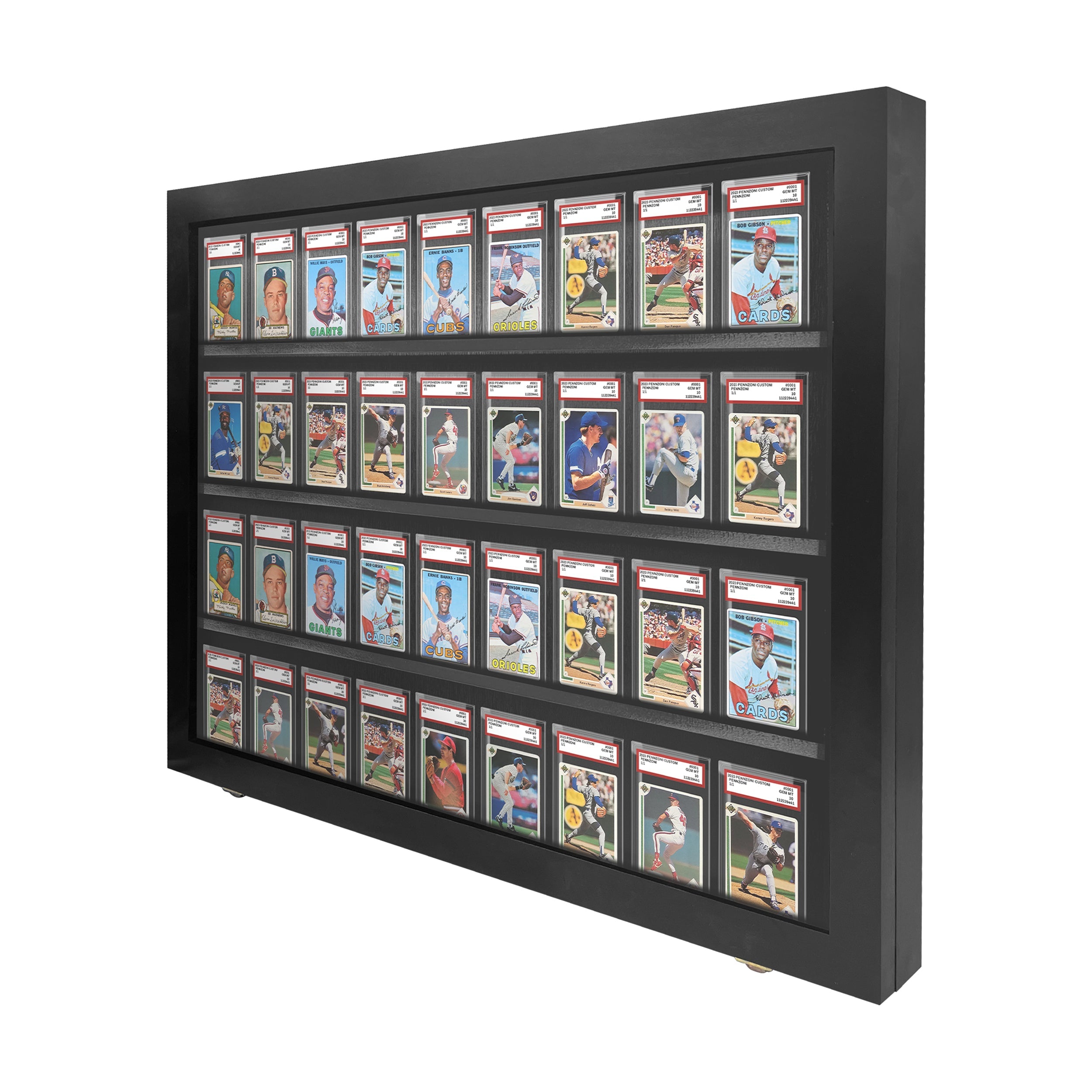 36-Slot Graded Card Display Case